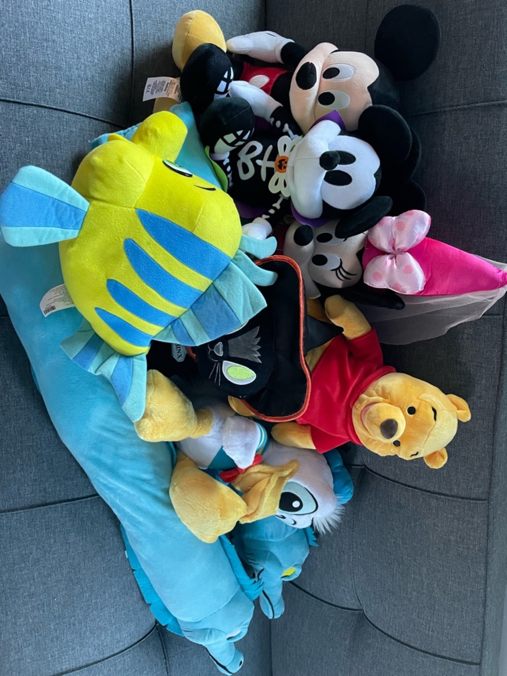 Lot of 9 Disney Plushies PLUS 3 MYSTERY DISNEY PLUSHIES!